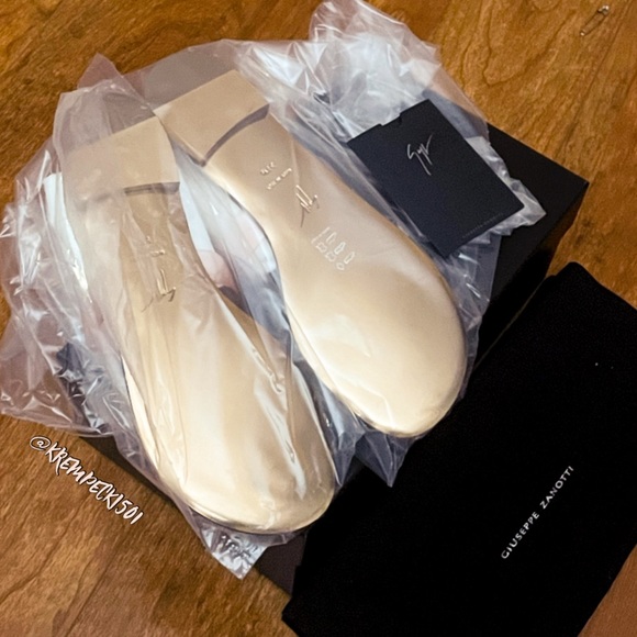 giuseppe zanotti NIB rosegold crystal toering flat - Picture 12 of 16